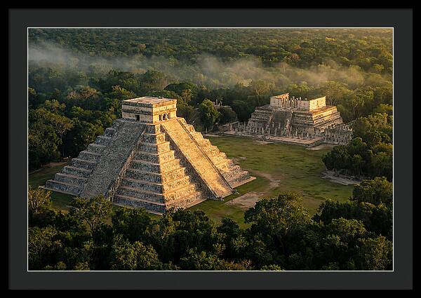 Chichen Itza At Dawn