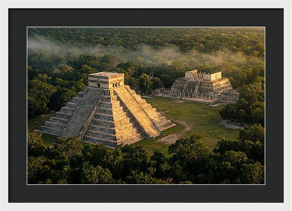 Chichen Itza At Dawn