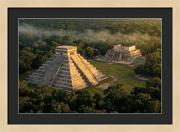 Chichen Itza At Dawn