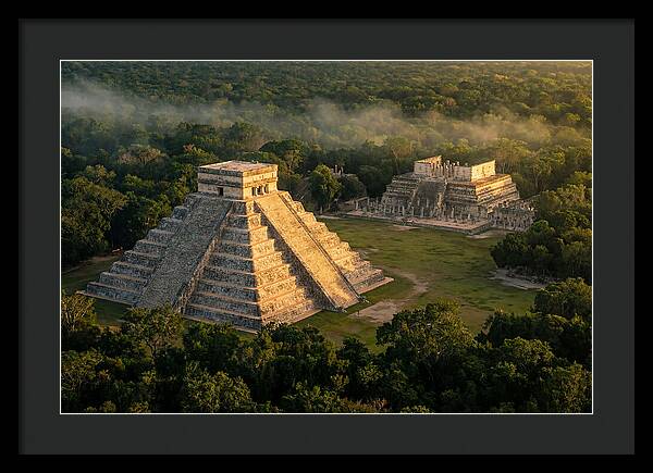 Chichen Itza At Dawn