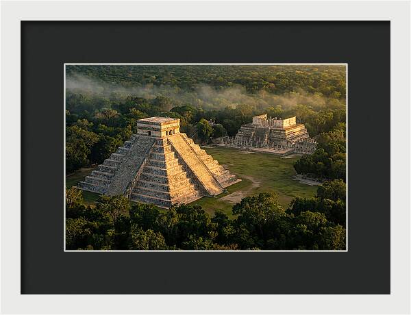 Chichen Itza At Dawn