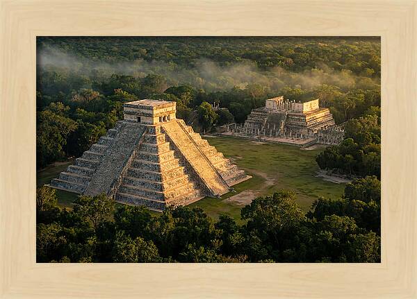 Chichen Itza At Dawn