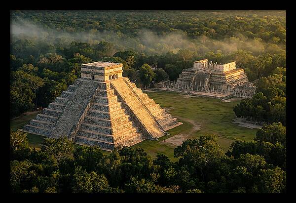 Chichen Itza At Dawn