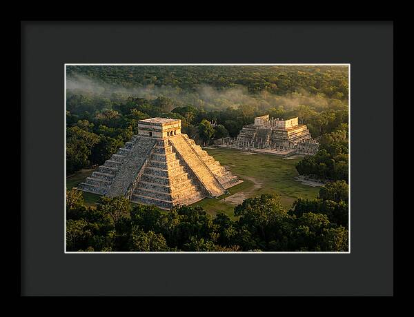 Chichen Itza At Dawn