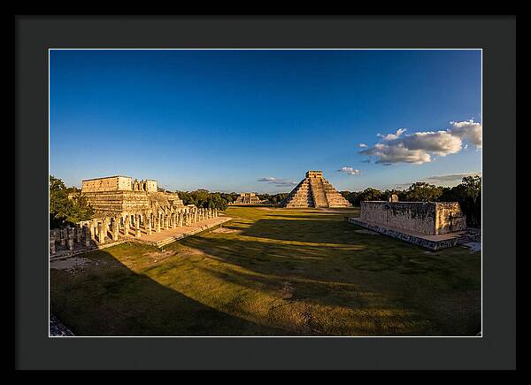 Chichen Itza At Golden Hour