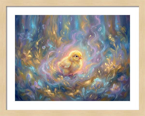 Chick In A Dreamy Garden
