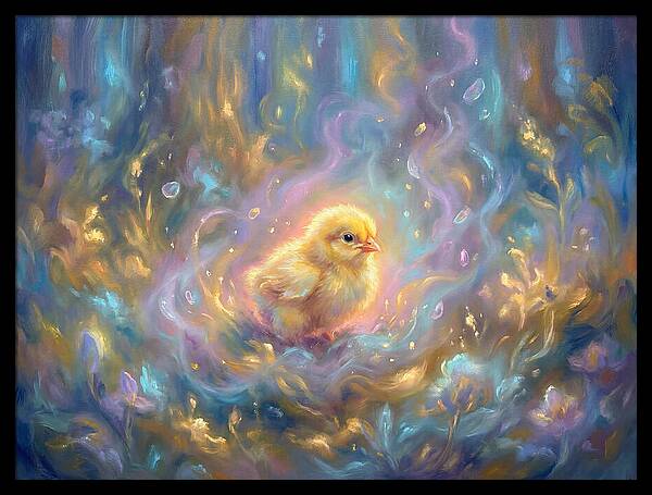 Chick In A Dreamy Garden