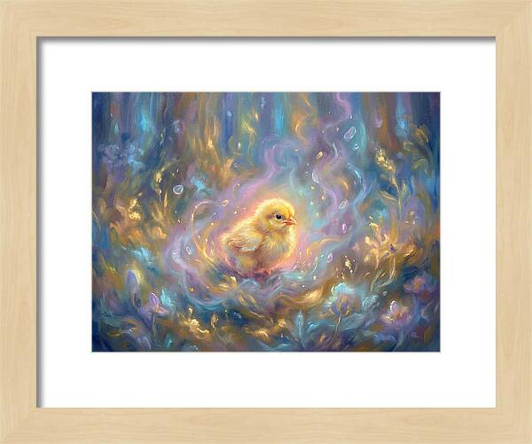 Chick In A Dreamy Garden