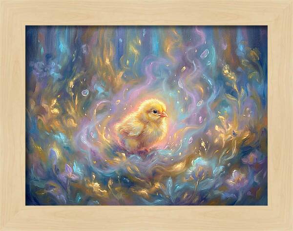 Chick In A Dreamy Garden