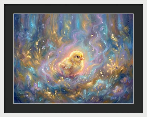 Chick In A Dreamy Garden