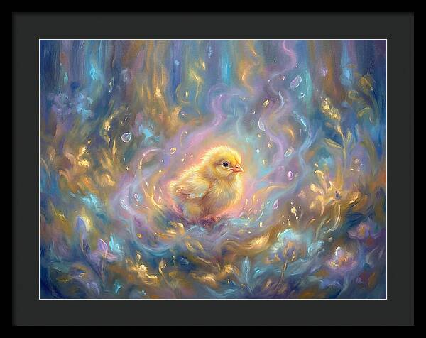 Chick In A Dreamy Garden