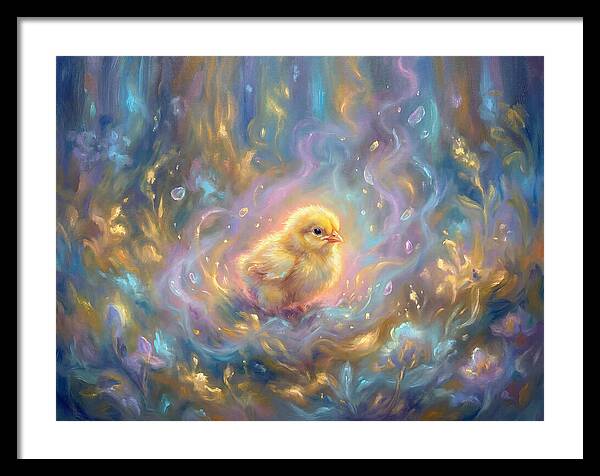 Chick In A Dreamy Garden