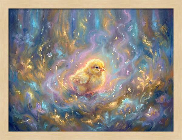 Chick In A Dreamy Garden