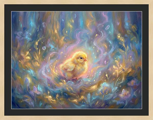Chick In A Dreamy Garden