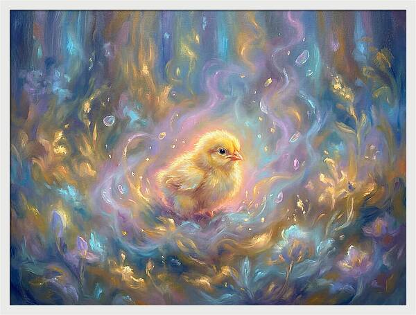 Chick In A Dreamy Garden
