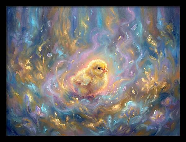 Chick In A Dreamy Garden