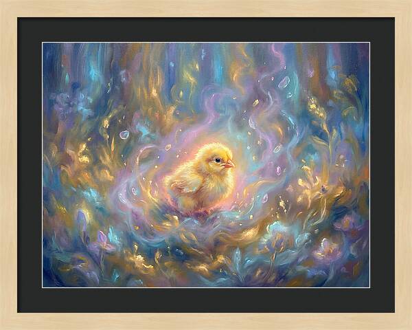 Chick In A Dreamy Garden