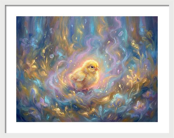 Chick In A Dreamy Garden