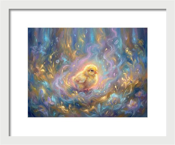 Chick In A Dreamy Garden