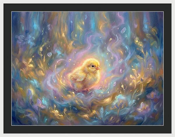 Chick In A Dreamy Garden