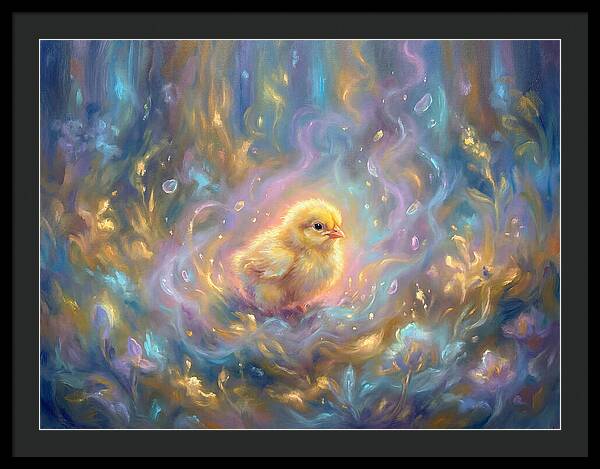 Chick In A Dreamy Garden