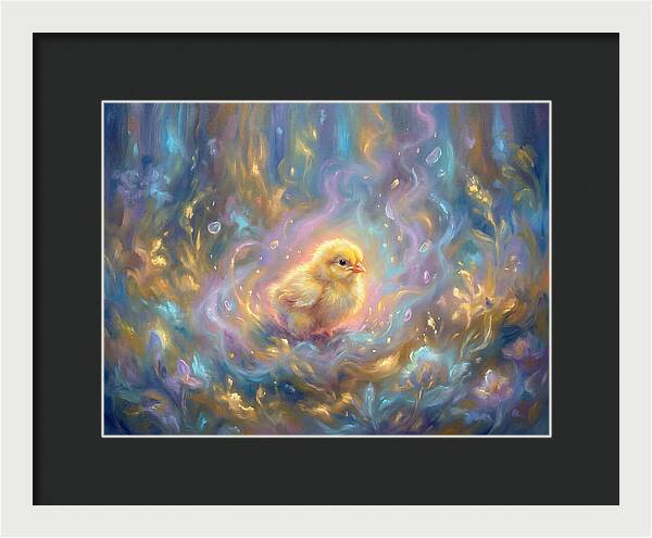 Chick In A Dreamy Garden