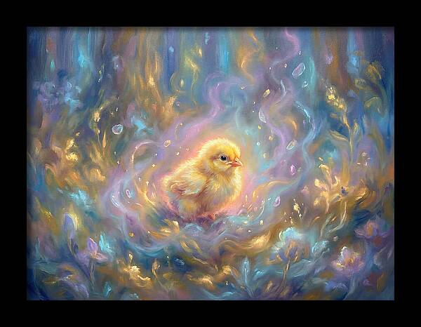 Chick In A Dreamy Garden