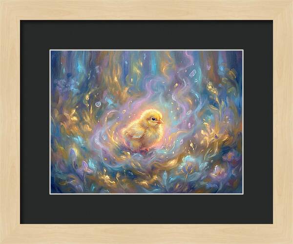 Chick In A Dreamy Garden