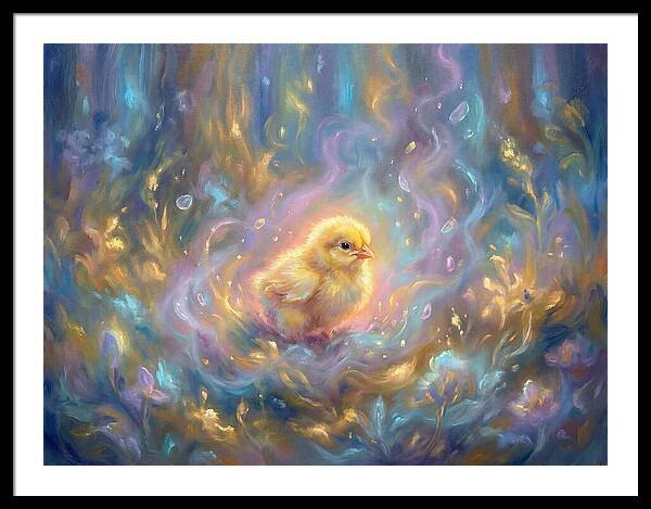Chick In A Dreamy Garden