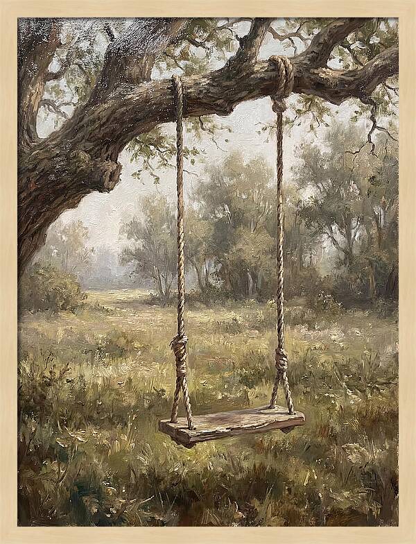 Childhood Joys Beneath The Tree