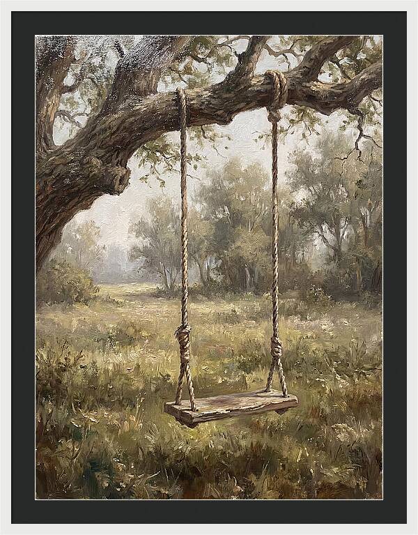 Childhood Joys Beneath The Tree
