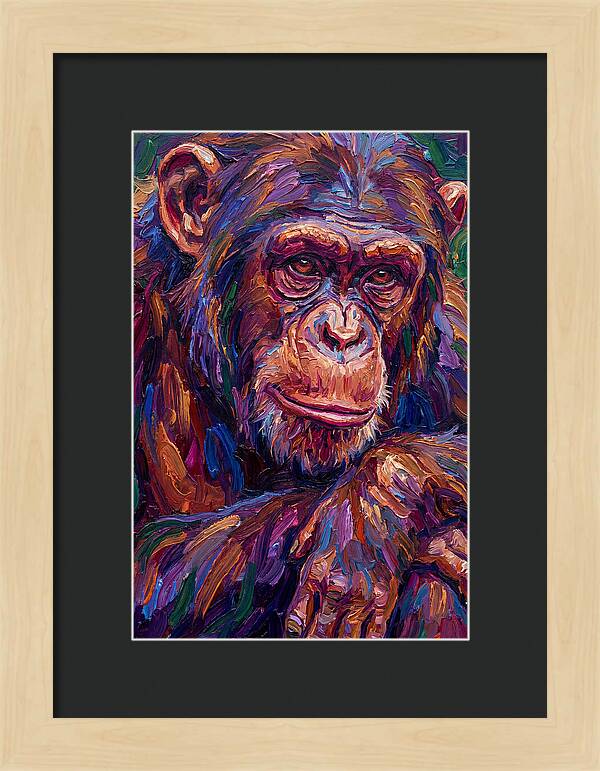 Chimpanzee Contemplation