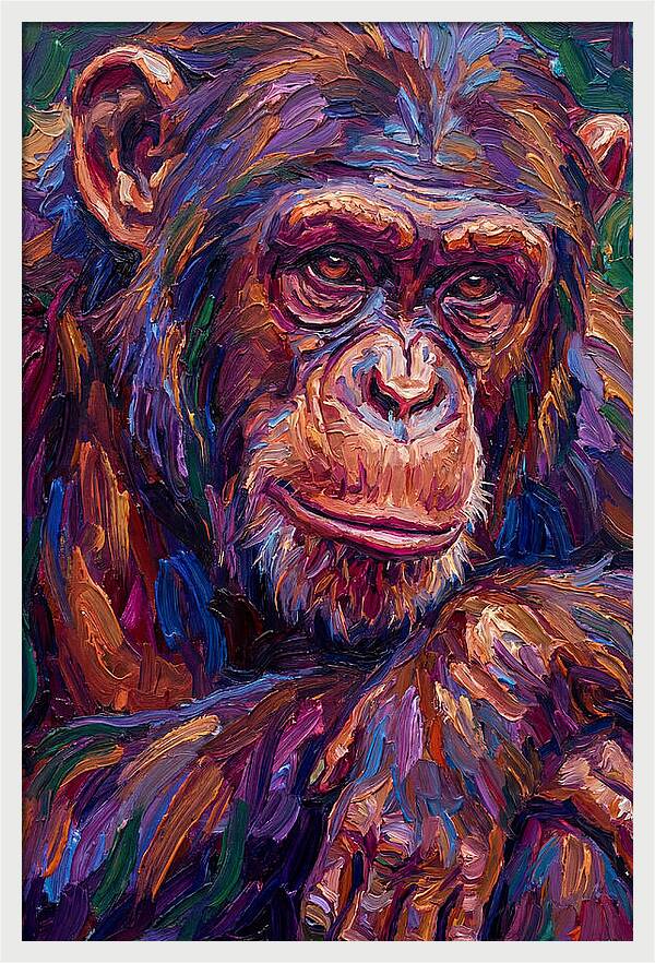 Chimpanzee Contemplation