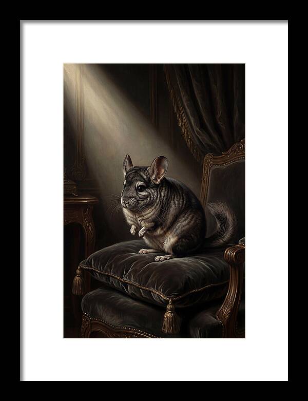 Chinchilla In Elegant Light