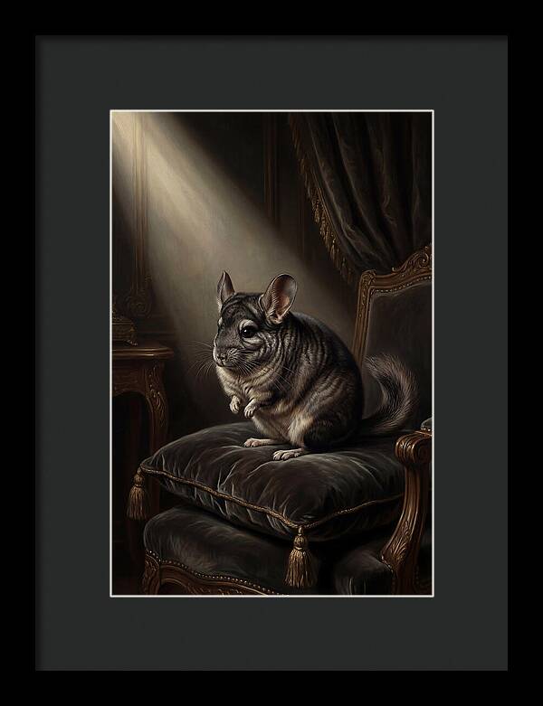 Chinchilla In Elegant Light