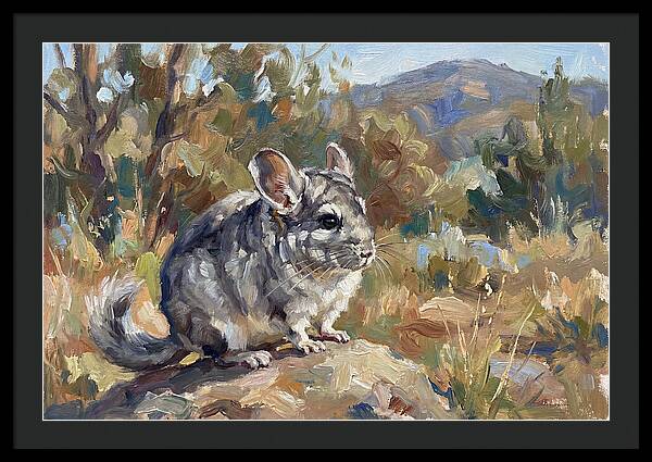 Chinchilla In Nature