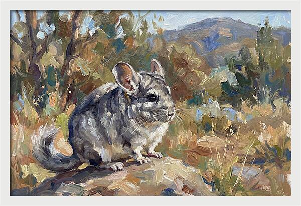 Chinchilla In Nature