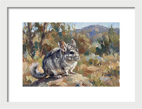Chinchilla In Nature