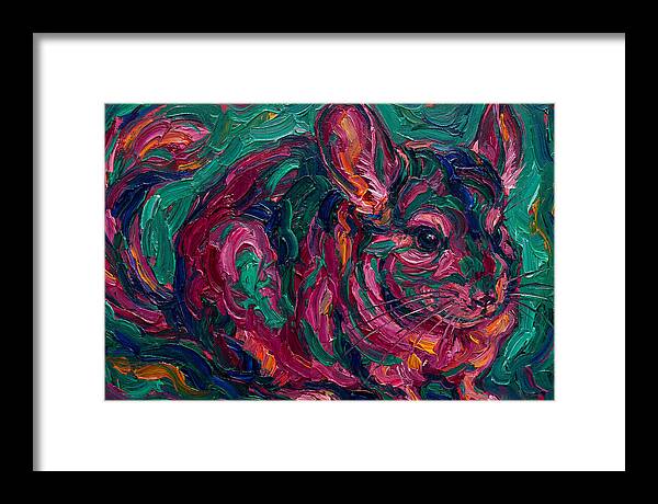 Chinchilla In Vibrant Colors