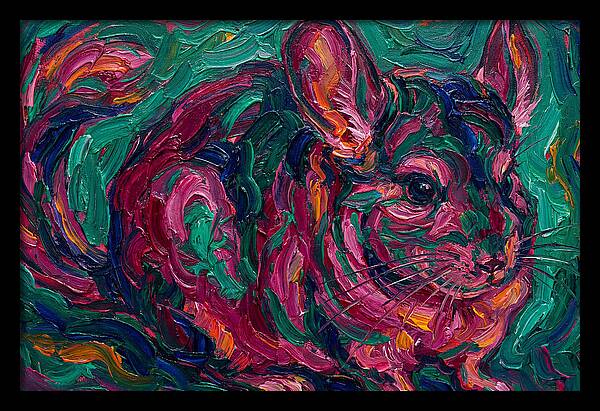 Chinchilla In Vibrant Colors
