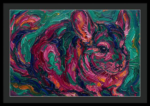 Chinchilla In Vibrant Colors