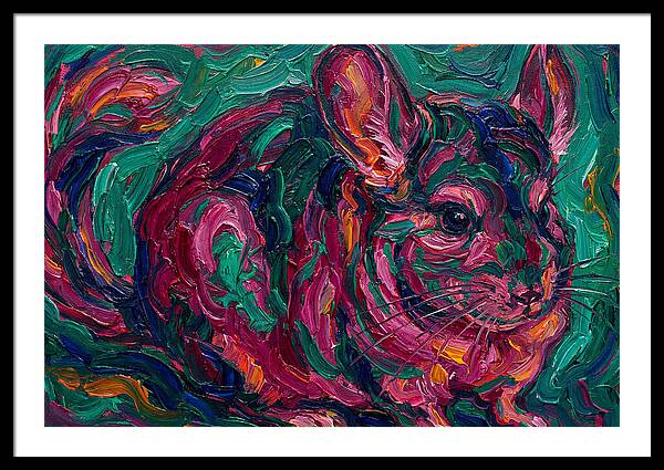Chinchilla In Vibrant Colors