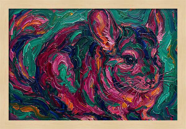 Chinchilla In Vibrant Colors