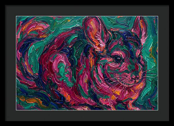Chinchilla In Vibrant Colors