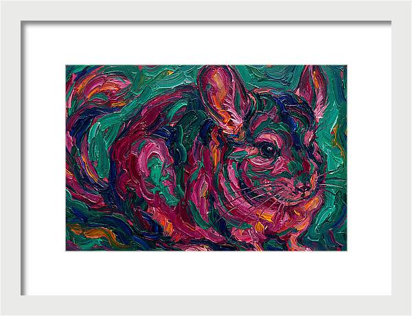 Chinchilla In Vibrant Colors