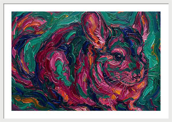 Chinchilla In Vibrant Colors