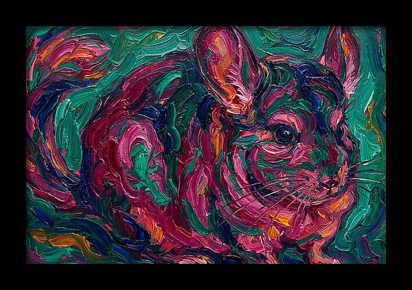 Chinchilla In Vibrant Colors