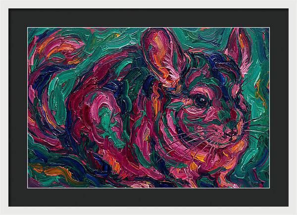 Chinchilla In Vibrant Colors