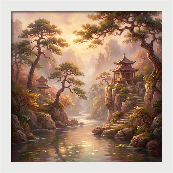 Chinese Landscape Serenity