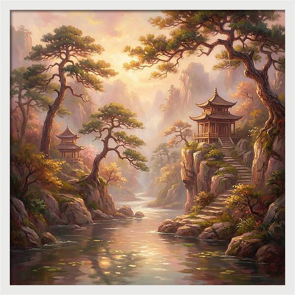 Chinese Landscape Serenity